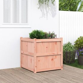 Garden Planter 27.6"x27.6"x27.6" Solid Wood Douglas