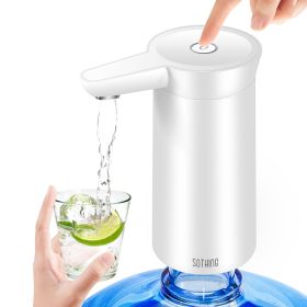 5 gallons (about 1.8 liters) wireless electric portable water bottle pump; automatic drinking pure drinking fountain; very suitable for home; office;