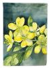 South Carolina Yellow Jessamine in Watercolor Garden Flag Mailbox Flag Decorative Yard Flag Banner Outside Patio Artwork Yard Flower Beds, Garden Size