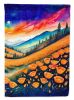California Poppies in Color Garden Flag Mailbox Flag Decorative Yard Flag Banner Outside Patio Artwork Yard Flower Beds, Garden Size, Multicolor