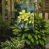 South Carolina Yellow Jessamine in Watercolor Garden Flag Mailbox Flag Decorative Yard Flag Banner Outside Patio Artwork Yard Flower Beds, Garden Size