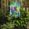 Texas Bluebonnets in Watercolor Garden Flag Mailbox Flag Decorative Yard Flag Banner Outside Patio Artwork Yard Flower Beds, Garden Size, Multicolor