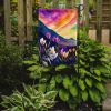 Crocus in Color Garden Flag Mailbox Flag Decorative Yard Flag Banner Outside Patio Artwork Yard Flower Beds, Garden Size, Multicolor