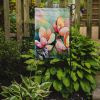 Mississippi Magnolia in Watercolor Garden Flag Mailbox Flag Decorative Yard Flag Banner Outside Patio Artwork Yard Flower Beds, Garden Size