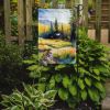 Montana Bitterroot in Watercolor Garden Flag Mailbox Flag Decorative Yard Flag Banner Outside Patio Artwork Yard Flower Beds, Garden Size, Multicolor