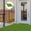 Outsunny 10 x 3 Artificial Turf Grass Green with UV Protection Drain Holes 125 Height
