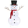 60*60*120cm 30.00V 3.60W Snowman Snow Fleece Garden Snowman Decoration White