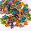 20pcs Vibrant Mixed Color Luminous Resin Frog Figurines - Decorative DIY Crafts for Home, Fairy Garden, Micro Landscape