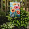 Gerbera Daisies in Watercolor Garden Flag Mailbox Flag Decorative Yard Flag Banner Outside Patio Artwork Yard Flower Beds, Garden Size, Multicolor