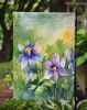 Colorado Rocky Mountain Columbine in Watercolor Garden Flag Mailbox Flag Decorative Yard Flag Banner Outside Patio Artwork Yard Flower Beds
