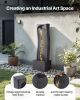 Outdoor Water Fountain 1-Tier Rock Base Style 38.58 in Height Fountains