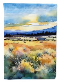 Nevada Sagebrush in Watercolor Garden Flag Mailbox Flag Decorative Yard Flag Banner Outside Patio Artwork Yard Flower Beds, Garden Size, Multicolor (Default: Default)