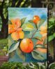 Florida Orange Blossom in Watercolor Garden Flag Mailbox Flag Decorative Yard Flag Banner Outside Patio Artwork Yard Flower Beds, Garden Size