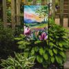 Louisiana Magnolias in Watercolor Garden Flag Mailbox Flag Decorative Yard Flag Banner Outside Patio Artwork Yard Flower Beds, Garden Size, Multicolor
