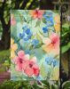 Alaska Forget-me-nots in Watercolor Garden Flag Mailbox Flag Decorative Yard Flag Banner Outside Patio Artwork Yard Flower Beds, Garden Size