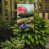North Carolina Dogwoods in Watercolor Garden Flag Mailbox Flag Decorative Yard Flag Banner Outside Patio Artwork Yard Flower Beds, Garden Size